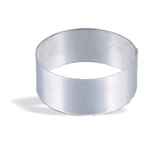 Round ring for ice cream cake in stainless steel Model 631-0