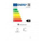 Self-service refrigerated display Model EVO150SELF stainless steel