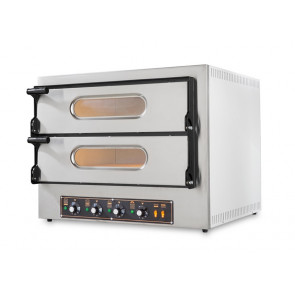 Electric pizza oven RI 2 cooking chambers Power [kW] 6,4 Model KUBE2PLUS