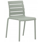 Stackable outdoor chair TESR Polypropylene frame Model 449-F18
