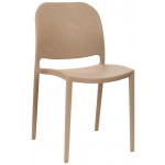 Stackable outdoor chair TESR Polypropylene frame with fiberglass Model 725-Y19