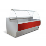 Refrigerated static food counter for deli, chees and gastronomy Zoin Model Barkly BK150PSSG