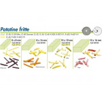 Dicing discs and french fries suitable for vegetable cutter series Expert 5-7 Robot Coupe