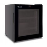 Countertop display freezer Model FR55FL BLACK Glass doors