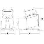 Electric juicer Model MERCURIO r.p.m. 320