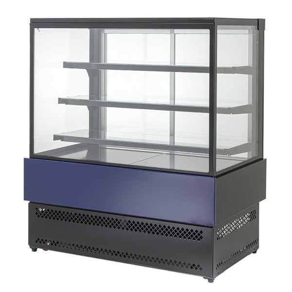 Ventilated refrigerated pastry display Model EVOKLUX180REFRIGERATA With anti-fog system