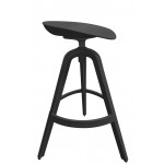Outdoor stool TESR Polypropylene frame and seat, swivel seat Model 1897-DH04