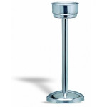 Stainless steel pedestal for champagne bucket Capacity N 2 bottles Model 347-000