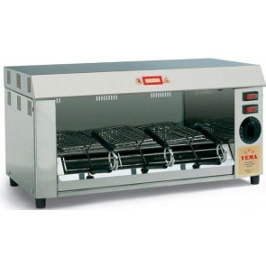 Single horizontal toaster with 3 pliers Vema Model FO 2069