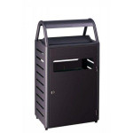 Ashbin MDL Ashtray capacity 8 lt Bin capacity 50 lt Steel body with electrophoresis treatment Colour grey Model 103017