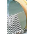 Disc to support cake in aluminium with hole ø cm. 30x23h Model 523-300