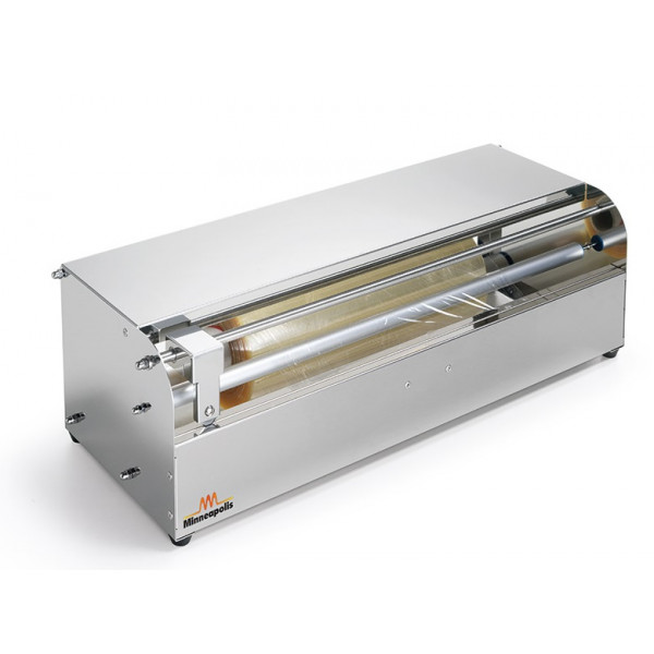 Wrapping dispenser Model HW 45 max film roll dimensions mm 450xø110 Structure in stainless steel AISI 304
