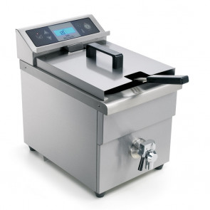 Induction fryer with tap Model KLONDIKE 8R Power 3500 Watt