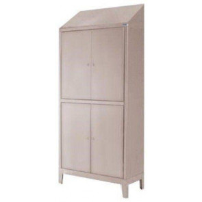 Changing room locker made of stainless steel 430 IXP N.4 COMPARTMENTS N.4 overlapped doors Model 69406430