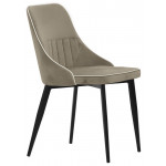 Indoor chair TESR Powder coated metal frame, velvet covering. Model 1693-F450