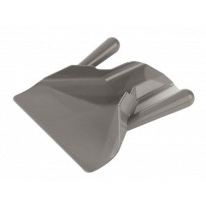 Two-handed spatula for chips in stainless steel Size cm 23 x 21 Model 361-003
