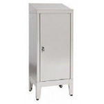 Cabinet made of stainless steel IXP with feet n. 1 hinged door Model 69901430