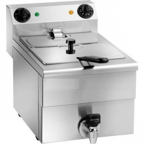 Electric fryer Countertop with tap Model FC10 Power: 3500 W