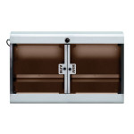 Sterilizer with magnet rack Brushed stainless steel 20 knives MDL - Model STERY 903033