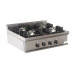 Gas range 4 burners Countertop CI Model RisCu017 Power kW 24