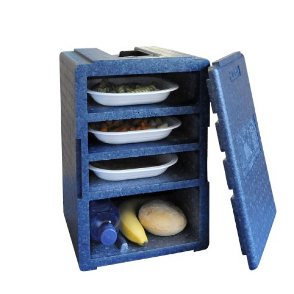 Isothermal container for single portion 240x250x350 Model BL05