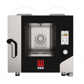 Gas combi convection oven with steam and TOUCH SCREEN controls Model MKF511GTS Capacity: N° 5 trays 1/1 G Electric power Kw 0,30 Thermal capacity Kw 9