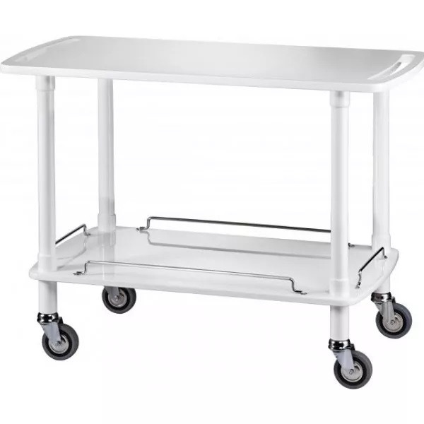 Wooden service trolley Glossy black Model CLP2002N