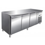 Refrigerated gastronomy counter three doors Model GN3100TN GN1/1 ventilated