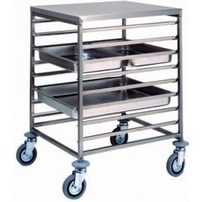 Pans trolley Model CA1477 for restaurant