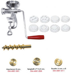 Professional mini manual pasta press Omra Model OM-130 SPREMY