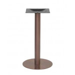 Indoor base TESR Stainless steel frame, satin copper , adjustable feet Model 492-EB6