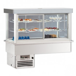 Built-in refrigerated drop in and furniture closed with sliding doors Model STYLE VASCA VFS
