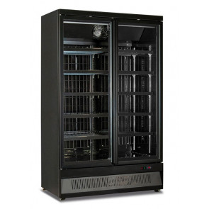 Refrigerated multideck negative temperature Kli Model MR126BT2 BLACK 2 glass doors