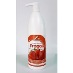 Flavoured syrup STRAWBERRY concentrated for slushes Bottles of gr.1000 in cartons of 6 bottles Model 856