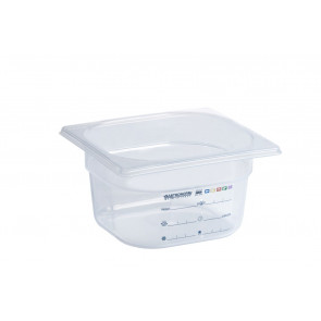 Polypropylene gastronorm container IML HACCP 1/6 Model PPIML16065