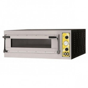 Electric mechanical pizza oven PF Model MIZAR 4 GLASS 1 cooking chamber N. Pizzas 4 (Ø cm 40) o N.2 Trays 60X40