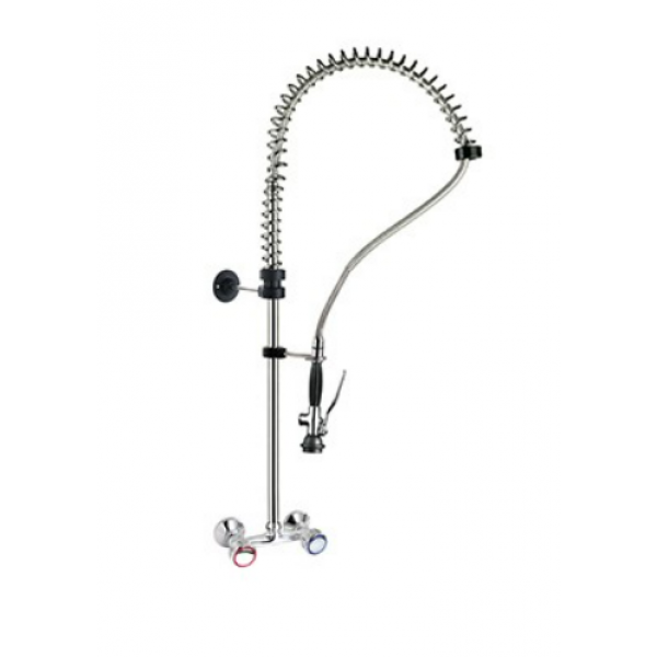 Two holes pre-rinse unit wall mounted MNL Model R0102010207