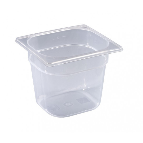 Polypropylene gastronorm container 1/6 Model PP16100