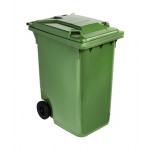 Outdoor waste container in polyetylene high density with anti UV protection MDL Colour GREEN Model 766633
