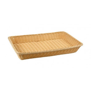 Rectangular synthetic rattan Bread Basket Model CPA11R