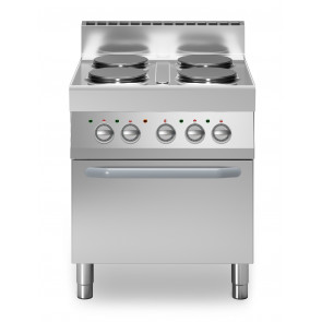 Electric range 4 round plates MDLR Ventilated electric range Model F7070CFE