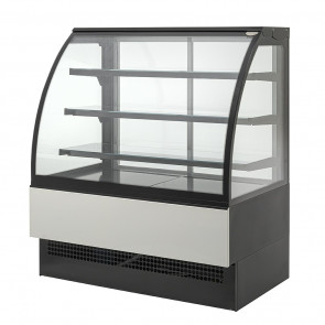 Refrigerated pastry display Model EVO150REFRIGERATA Front glass opening