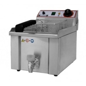 Electric fryer Countertop with tap Model FBR7LT Power: KW 3.25 Singlephase