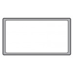 Countertop gas range with two burners CI Power kW 9 Model RisCu002