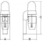 Milkshaker Model Sirio 1P Wall unit