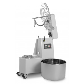 Spiral mixer Lifting head RI 2 speeds Three-phase Model GHR 20 2V TR Capacity 17 Kg