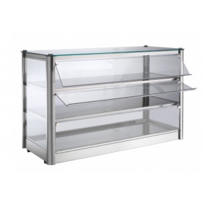 Neutral countertop display TP stainless steel metal sheet Model KB83N