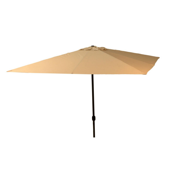 Rectangular umbrella with opening crank handle and inclination STK Model S7300300000