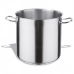 Stainless steel pot compatible with induction cooking Capacity lt. 24 Size ø cm. 32x32h Model 101-032