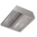 Central hood Stainless Steel Aisi 430 satin scotch-brite RP Model DSC15/32